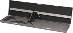 SPI - 2 Piece, 24" Combination Square Set - 1/16, 1/32, 1/64 & 1/8" (4R) Graduation, Hardened Steel Blade, Hardened Steel Square Head - Industrial Tool & Supply