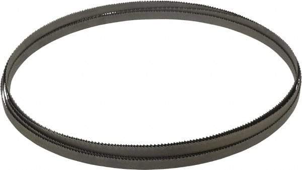 Lenox - 10 to 14 TPI, 12' 6" Long x 3/8" Wide x 0.025" Thick, Welded Band Saw Blade - Bi-Metal, Toothed Edge, Modified Raker Tooth Set, Flexible Back, Contour Cutting - Industrial Tool & Supply