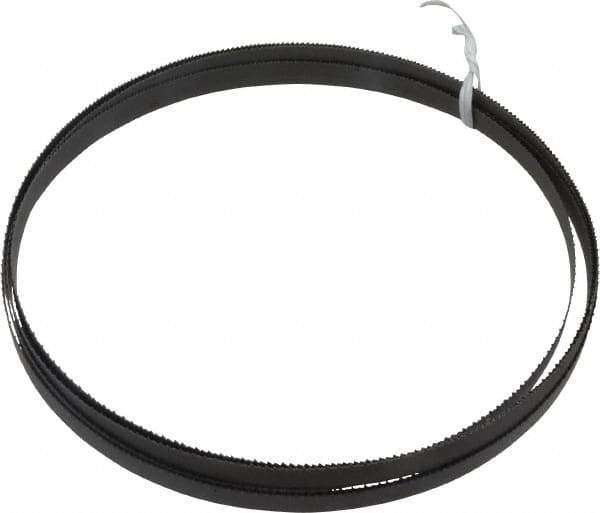 Lenox - 10 to 14 TPI, 12' 6" Long x 1/2" Wide x 0.025" Thick, Welded Band Saw Blade - Bi-Metal, Toothed Edge, Modified Raker Tooth Set, Flexible Back, Contour Cutting - Industrial Tool & Supply