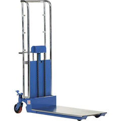 Vestil - 300 Lb Capacity Portable Hydraulic Hefty Lift Table - 3-1/2" Lift Height, 40" Platform Length x 23" Platform Width - Industrial Tool & Supply