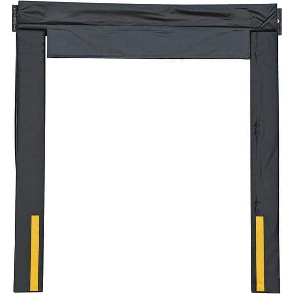 Vestil - 8' Door Width x 9' Door Height Vinyl Dock Seal - 18 Inch Projection - Industrial Tool & Supply