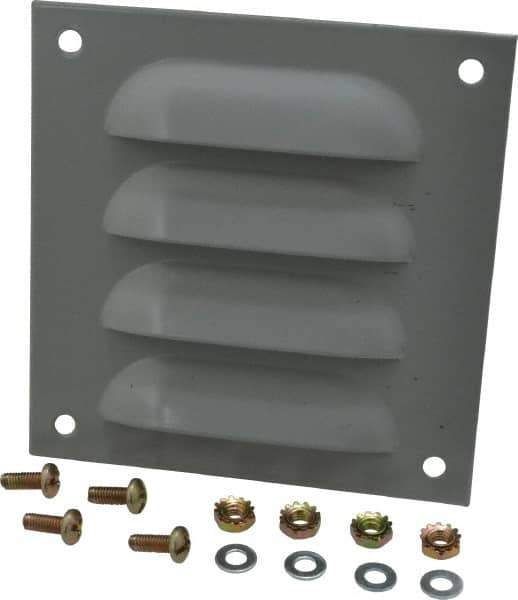 Cooper B-Line - Electrical Enclosure Steel Louver Plate Kit - For Use with Cooper B-Line Enclosures - Industrial Tool & Supply