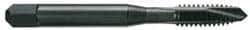 OSG - 1-1/2 - 12 UNF, 4 Flute, Oxide Finish, Vanadium High Speed Steel Spiral Point Tap - Plug Chamfer, Right Hand Thread, 6-3/8" OAL, 3" Thread Length, 1.233" Shank Diam - Exact Industrial Supply
