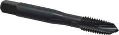 OSG - M10x1.50 Metric Coarse, 3 Flute, Oxide Finish, Vanadium High Speed Steel Spiral Point Tap - Plug Chamfer, Right Hand Thread, 2-15/16" OAL, 1-1/4" Thread Length, 0.381" Shank Diam, 6H Class of Fit, Series 289 - Exact Industrial Supply