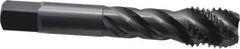 OSG - 3/4-10 UNC 4 Flute Modified Bottoming Spiral Flute Tap - Vanadium High Speed Steel, Oxide Finish, 4-1/4" OAL, Right Hand Flute, Right Hand Thread, H3, Series 290 - Industrial Tool & Supply