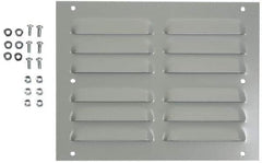 Cooper B-Line - Electrical Enclosure Steel Louver Plate Kit - For Use with Cooper B-Line Enclosures - Industrial Tool & Supply
