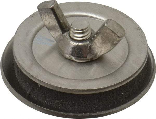 Cooper B-Line - 1/2" Conduit, 4X NEMA Rated, Electrical Enclosure Stainless Steel Hole Seal - UL Listed, Includes Oil-Resistant Gasket, Plated Stud & Wing Nut - Industrial Tool & Supply