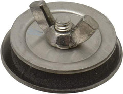 Cooper B-Line - 1/2" Conduit, 4X NEMA Rated, Electrical Enclosure Stainless Steel Hole Seal - UL Listed, Includes Oil-Resistant Gasket, Plated Stud & Wing Nut - Industrial Tool & Supply