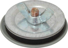 Cooper B-Line - 3/4" Conduit, 4, 12, 13, 3R NEMA Rated, Electrical Enclosure Steel Hole Seal - ANSI 61/UL Listed, Includes Oil-Resistant Gasket, Plated Stud & Wing Nut - Industrial Tool & Supply