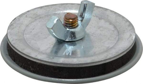 Cooper B-Line - 1" Conduit, 4, 12, 13, 3R NEMA Rated, Electrical Enclosure Steel Hole Seal - ANSI 61/UL Listed, Includes Oil-Resistant Gasket, Plated Stud & Wing Nut - Industrial Tool & Supply