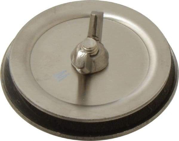 Cooper B-Line - 1" Conduit, 4X NEMA Rated, Electrical Enclosure Stainless Steel Hole Seal - UL Listed, Includes Oil-Resistant Gasket, Plated Stud & Wing Nut - Industrial Tool & Supply