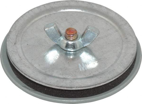 Cooper B-Line - 1-1/4" Conduit, 4, 12, 13, 3R NEMA Rated, Electrical Enclosure Steel Hole Seal - ANSI 61/UL Listed, Includes Oil-Resistant Gasket, Plated Stud & Wing Nut - Industrial Tool & Supply