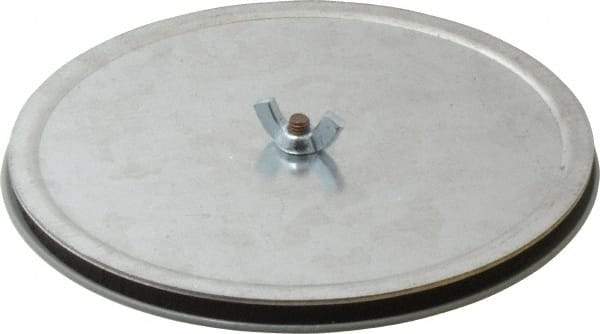 Cooper B-Line - 4" Conduit, 4, 12, 13, 3R NEMA Rated, Electrical Enclosure Steel Hole Seal - ANSI 61/UL Listed, Includes Oil-Resistant Gasket, Plated Stud & Wing Nut - Industrial Tool & Supply