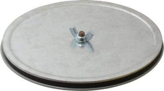 Cooper B-Line - 4" Conduit, 4, 12, 13, 3R NEMA Rated, Electrical Enclosure Steel Hole Seal - ANSI 61/UL Listed, Includes Oil-Resistant Gasket, Plated Stud & Wing Nut - Industrial Tool & Supply