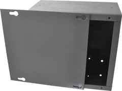 Cooper B-Line - Steel Junction Box Enclosure Screw Flat Cover - NEMA 1, 8" Wide x 8" High x 4" Deep - Industrial Tool & Supply