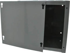 Cooper B-Line - Steel Junction Box Enclosure Screw Flat Cover - NEMA 1, 8" Wide x 8" High x 6" Deep - Industrial Tool & Supply