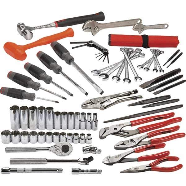 Proto - 67 Piece Starter Tool Set - Tools Only - Industrial Tool & Supply