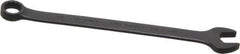 Proto - 1/2" 12 Point Offset Combination Wrench - 15° Offset Angle, 8-7/8" OAL, Steel, Black Finish - Industrial Tool & Supply