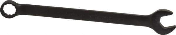 Proto - 3/4" 12 Point Offset Combination Wrench - 15° Offset Angle, 11" OAL, Steel, Black Finish - Industrial Tool & Supply