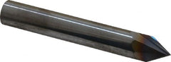 Niagara Cutter - 3/8" Diam 2 Flute Single End Solid Carbide Chamfer Mill - Industrial Tool & Supply