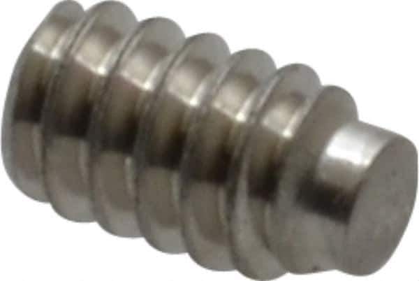 Value Collection - #4-40 UNC, 3/16" OAL, Half Dog Point Set Screw - Grade Austenitic A2 Stainless Steel, 0.05" Key - Industrial Tool & Supply