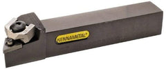 Kennametal - MTJN, Right Hand Cut, 3° Lead Angle, 20mm Shank Height x 20mm Shank Width, Negative Rake Indexable Turning Toolholder - 125mm OAL, TN..1604.. Insert Compatibility, Series Wedgelock - Industrial Tool & Supply