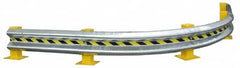 Vestil - Guard Rail Type: Heavy Duty Guardrail Style: Curved - Industrial Tool & Supply