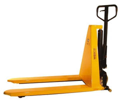 Wesco Industrial Products - 3,000 Lb Capacity Skid Lifter Scissor Lift - 3-1/2" Lift Height, 43" Platform Length x 27" Platform Width - Industrial Tool & Supply