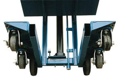 Vestil - 175 Lb Capacity Manual Cable Winch Lift Table - 1/4" to 58" Lift Height, 20" Platform Length x 20" Platform Width - Industrial Tool & Supply