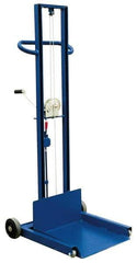 Vestil - 500 Lb Capacity Portable Steel Light Load Lift Table - 1/4" Lift Height, 20" Platform Length x 20" Platform Width - Industrial Tool & Supply