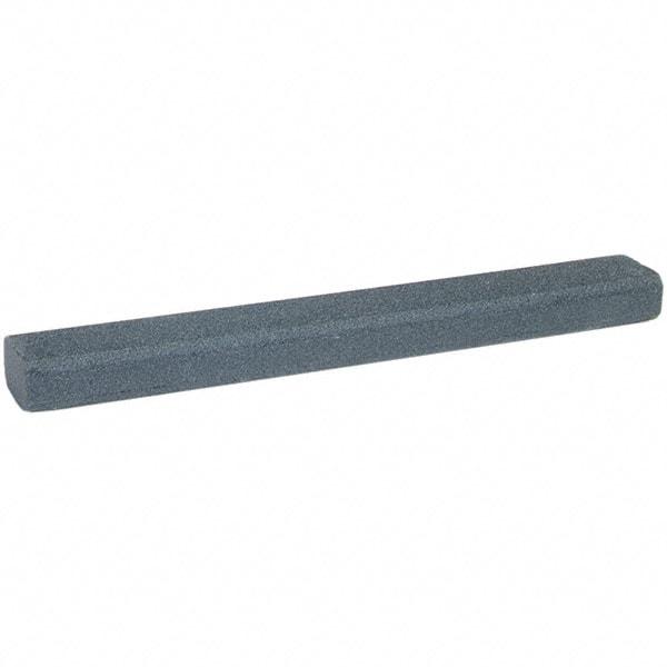 Norton - 10" Long x 1-1/4" Wide x 3/4" Thick, Silicon Carbide Sharpening Stone - Flat Stone, Coarse Grade - Industrial Tool & Supply