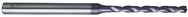 1.55mm Dia. - Carbide Micro 8xD Drill-140° Point-Coolant Thru-Bright - Industrial Tool & Supply