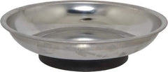 Eclipse - 5-7/8" Wide Magnetic Tray - Stainless Steel with Rubber-Coated Ferrite - Industrial Tool & Supply