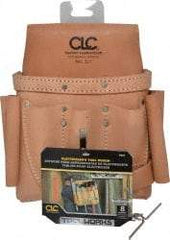 CLC - 8 Pocket Electrician's Holster - Leather - Industrial Tool & Supply