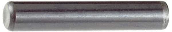 Holo-Krome - 1/2" Diam x 1" Pin Length 4000 Alloy Steel Oversized Dowel Pin - Black Luster Finish, C 47-58 & C 60 (Surface) Hardness, 1 Beveled & 1 Rounded End - Industrial Tool & Supply