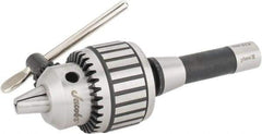 Jacobs - JT3, 1/8 to 5/8" Capacity, Tapered Mount Drill Chuck - Keyed, R8 Shank - Exact Industrial Supply