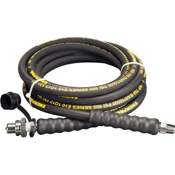 Enerpac - Hydraulic Pump Hose Inside Diameter (Inch): 0.375 Hose Length (Feet): 20.00 - Industrial Tool & Supply