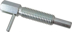 Gibraltar - 5/8-11, 1.82" Thread Length, 0.38" Plunger Diam, 1 Lb Init to 5 Lb Final End Force, Steel Locking L Handle Plunger - 3.05" Body Length, 2" Length Under Head, 1" Plunger Projection - Industrial Tool & Supply