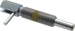Gibraltar - 5/8-11, 1.82" Thread Length, 0.38" Plunger Diam, 1 Lb Init to 5 Lb Final End Force, Steel Locking L Handle Plunger - 3.05" Body Length, 2" Length Under Head, Locking Element, 1" Plunger Projection - Industrial Tool & Supply