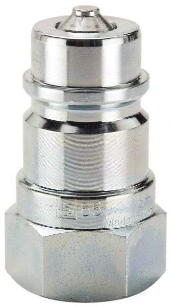 Parker - 1-5/16-12 SAE Steel Hydraulic Hose O-Ring Boss Nipple & Female Fitting - 4,000 psi - Industrial Tool & Supply