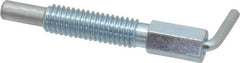 Gibraltar - 3/8-16, 1.18" Thread Length, 1/4" Plunger Diam, 0.75 Lb Init to 3.75 Lb Final End Force, Steel L Handle Plunger - 2" Body Length, 1.31" Length Under Head, 0.56" Plunger Projection - Industrial Tool & Supply