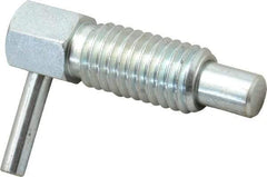 Gibraltar - 1/2-13, 0.85" Thread Length, 0.31" Plunger Diam, 0.5 Lb Init to 2 Lb Final End Force, Steel Locking L Handle Plunger - 1-1/2" Body Length, 1" Length Under Head, 0.4" Plunger Projection - Industrial Tool & Supply