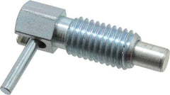 Gibraltar - 5/8-11, 1.07" Thread Length, 0.38" Plunger Diam, 0.75 Lb Init to 2.5 Lb Final End Force, Steel Locking L Handle Plunger - 1.88" Body Length, 1-1/4" Length Under Head, 1/2" Plunger Projection - Industrial Tool & Supply