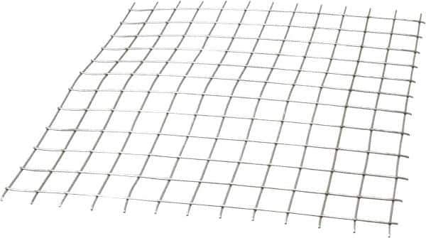 Value Collection - 14 Gage, 0.08 Inch Wire Diameter, 1 x 1 Mesh per Linear Inch, Stainless Steel, Welded Fabric Wire Cloth - 0.92 Inch Opening Width, 12 Inch Wide x 12 Inch Stock Length - Industrial Tool & Supply