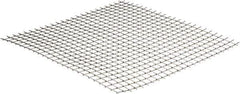 Value Collection - 16 Gage, 0.063 Inch Wire Diameter, 2 x 2 Mesh per Linear Inch, Stainless Steel, Welded Fabric Wire Cloth - 0.437 Inch Opening Width, 12 Inch Wide x 12 Inch Stock Length - Industrial Tool & Supply