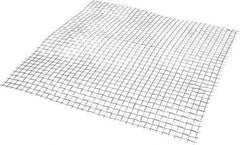 Value Collection - 18 Gage, 0.047 Inch Wire Diameter, 3 x 3 Mesh per Linear Inch, Stainless Steel, Welded Fabric Wire Cloth - 0.287 Inch Opening Width, 12 Inch Wide x 12 Inch Stock Length - Industrial Tool & Supply