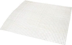 Value Collection - 21 Gage, 0.032 Inch Wire Diameter, 4 x 4 Mesh per Linear Inch, Stainless Steel, Welded Fabric Wire Cloth - 0.218 Inch Opening Width, 12 Inch Wide x 12 Inch Stock Length - Industrial Tool & Supply