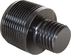 Enerpac - 1-8 & 1-1/4 - 11-1/2 Thread, Hydraulic Cylinder Threaded Male Adapter - 2-3/16" Diam, 5 Ton Capacity - Industrial Tool & Supply