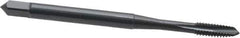 OSG - #5-40 UNC, 3 Flute, Oxide Finish, Powdered Metal Spiral Point Tap - Plug Chamfer, Right Hand Thread, 1-15/16" OAL, 5/8" Thread Length, 0.141" Shank Diam, 2B/3B Class of Fit, Series 312 - Exact Industrial Supply