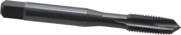 OSG - 5/16-24 UNF, 3 Flute, Oxide Finish, Powdered Metal Spiral Point Tap - Plug Chamfer, Right Hand Thread, 2-23/32" OAL, 1-1/8" Thread Length, 0.318" Shank Diam, 3B Class of Fit, Series 312 - Exact Industrial Supply